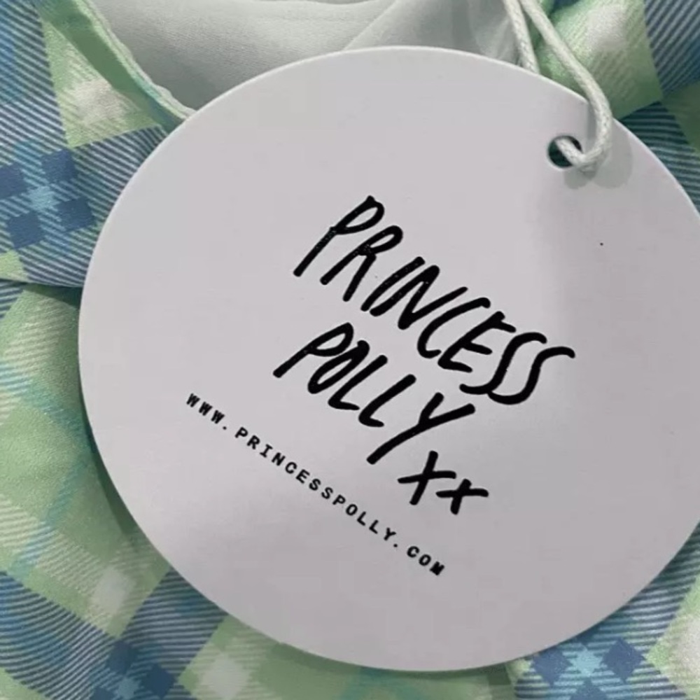 New Princess Polly Outfit. Long Sleeve Top/ Matching Mini Skirt Set Size 4 - Picture 5 of 6